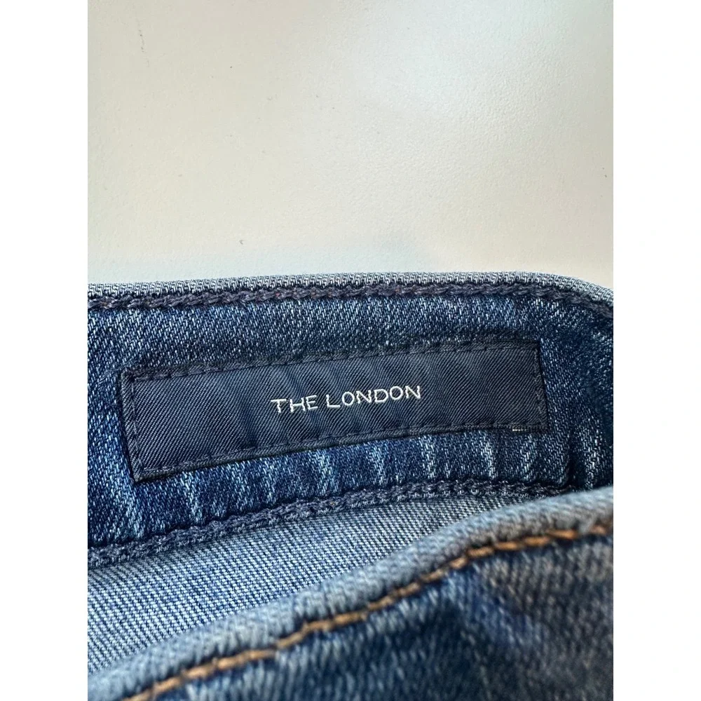 Citizens of Humanity The London Jeans Mens 33 Blue Slim Fit Distressed 6170-1414